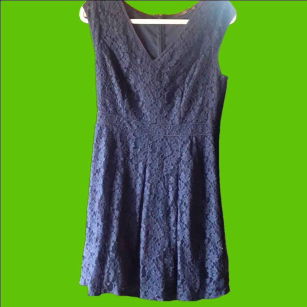The Limited navy lace dress size 6